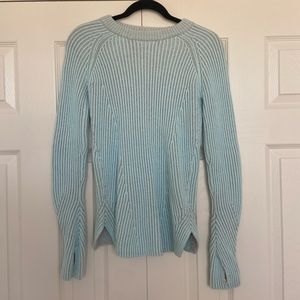Lululemon/Ivivva Blue and Grey Knit Sweater